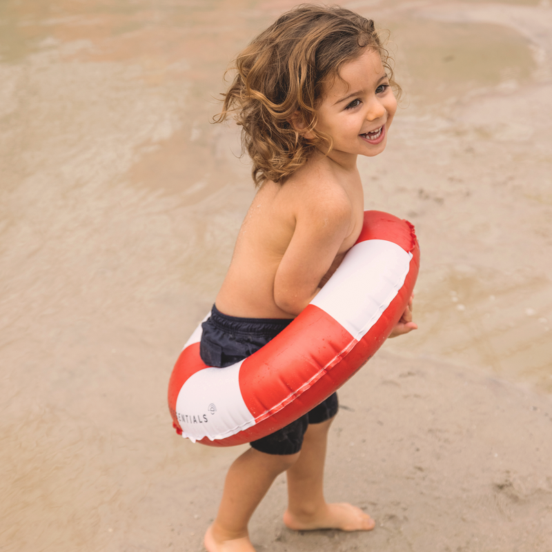 Schwimmringe 55 cm Rettungsring Rot-weiß